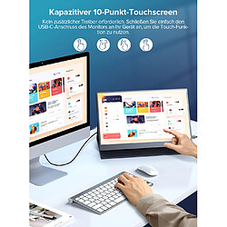Acheter Moniteur portable IPS UPERFECT 15,6" avec coque de protection, 1920 x 1080P 60 Hz
