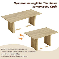 Acheter Onever Table à manger extensible 140-200x90x75 cm - MDF chêne