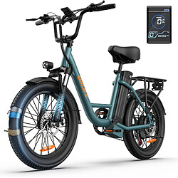 Vélo Électrique Adulte URLIFE E20, Moteur 1000W, Batterie 48V 13AH, Pneus Tout-Terrain 20*3 