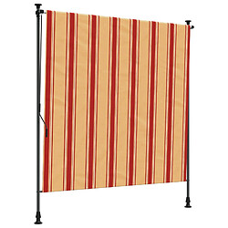 vidaXL Store Roulant Extérieur Multicolore 150 x 270 cm