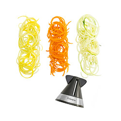 Avis CUISIPRO Spiral Cutter Set of 2 Red & Black, Each Dia 74x70mm