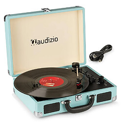 RP114BL Platine Vinyle Rétro avec Haut-Parleurs Intégrés - Bleue, Lecture 33/45 & 78 Tours 