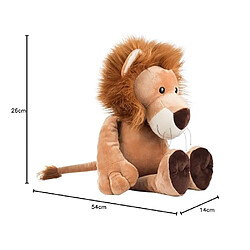 Avis Schaffer 4824 Lion en Peluche Kumba Taille XL 54cm, Marron