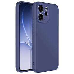 Avizar Coque pour Oppo Reno 15F / 15 FS en Silicone Souple Antichocs Oléophobe Bleu nuit