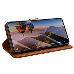 Avis Zanaé Étui Folio pour Galaxy S25 FE avec Fonction Support et Languette Magnétique Marron