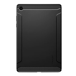 Spigen SGP Coque pour Galaxy Tab A11 Plus Effet Carbone Modèle Rugged Armor Noir