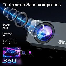 Avis Vidéoprojecteur XNANO X1 , vidéoprojecteur Full HD 1080P Android 9, Dolby Audio, gris