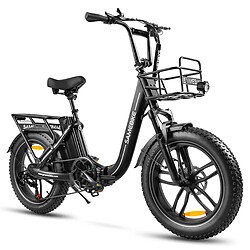 Avis Vélo Électrique SAMEBIKE C05Pro Adulte 500W 36V13Ah Pneu Large 20''