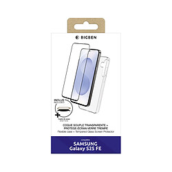 BigBen Connected Coque et Verre Galaxy S25 FE Transparent pas cher