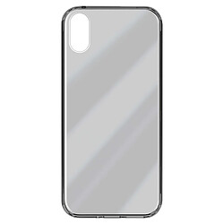 Just Mobile Coque pour iPhone X / Xs Modèle Tenc Air avec Coins Renforcés Noir transparent