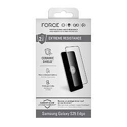 Force Glass Verre 10H pour Galaxy S25 Edge Transparent pas cher