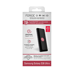 Force Glass Protège Écran pour Galaxy S26 Ultra 2D Verre Organique Antichocs Transparent pas cher