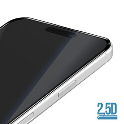Acheter Force Glass Verre 2.5D pour iPhone 16 Plus Transparent