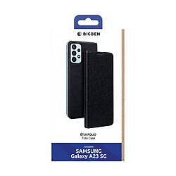 BigBen Étui pour Galaxy A23 5G avec Porte Carte et Fonction Support Noir pas cher