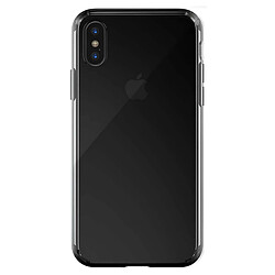 Just Mobile Coque pour iPhone X / Xs Modèle Tenc Air avec Coins Renforcés Noir transparent pas cher