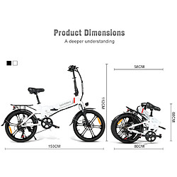 Avis Samebike 20LVXD30-II - Blanc