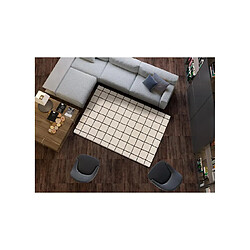 Acheter ATTICGO Tapis géométrique TOUZA blanc/noir 120x170 cm