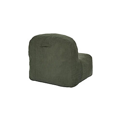 Paris Prix Fauteuil Compressé Côtelé Jules 85cm Vert pas cher