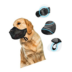 Avis INF Muselière Anti-Ingestion pour Chien : Protection et Entraînement en Maille Aérée XL