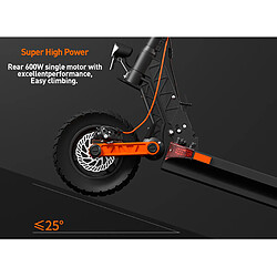 Acheter Trottinette électrique JOYOR S5Z,pliable,moteur 600W,48V 13Ah,Noir