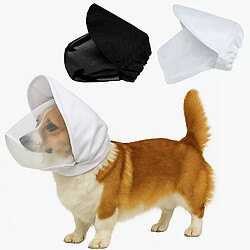 Avis INF Couvre-chef anti-moustique pour animaux - Protection anti-morsure et anti-gavage Black M