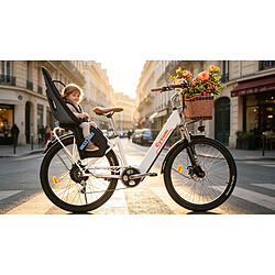 Avis CYSUM Vélo électrique Cityrun batterie 36V10Ah autonomie 80km 7 vitesses Shimano urbain
