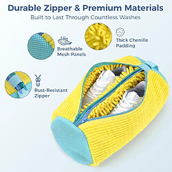 Acheter INF Sac de Lavage Double pour Chaussures en Machine - Protégez Vos Chaussures! Yellow
