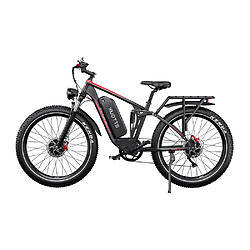 Acheter Vélo Électrique Tout-Terrain DUOTTS S26 | Double Moteur 750W, Batterie 48V20Ah, Pneus Large