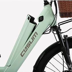 Avis Vélo électrique urbain Cysum X-City 26 pouces, moteur 250W, batterie amovible 48V 10.4Ah