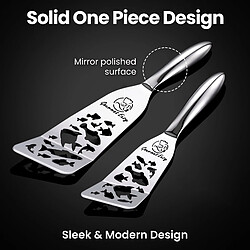 Acheter Gourmet Easy Set de spatules poisson inox Funky Fish ,grande & petite métal