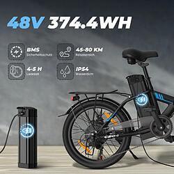 Avis VARUN C20-1 vélo électrique 250W moteur 48V7.8Ah batterie Ebike pour adultes ville vélo éle