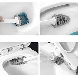 Avis Inf Brosse WC murale - Blanc