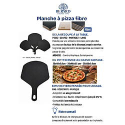 Avis Berard Planche pizza GM Sage ardoise 35*58*0.6 cm