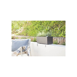 ARTEVASI Rimini SWS 51 MA - Jardinière sur pieds - Gris clair - 51 x 21 x 20 cm pas cher