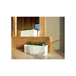 Avis ARTEVASI Rimini SWS 51 MA - Jardinière sur pieds - Gris clair - 51 x 21 x 20 cm