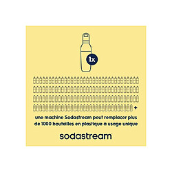 Avis SODASTREAM Fizz&Go Easy Mix 0,7 L beige - Bouteille isotherme PET