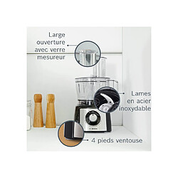 Avis Bosch MCM3PM386 Robot Culinaire 900 W 2.3 L Noir Transparent