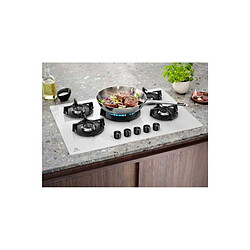 Avis Electrolux EGG75372W - Table de cuisson gaz 74 cm - 5 foyers - Verre blanc