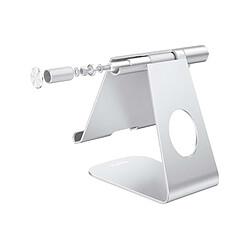 BigBen Support pour Tablette / Smartphone Réglable de 3.5" à 12.9" en Aluminium Argent pas cher