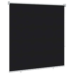 Acheter vidaXL Store enrouleur Protection UV Noir 100 x 230 cm Polyester