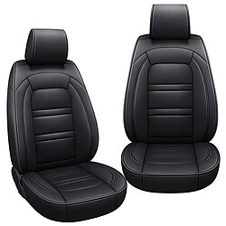 Acheter Avizar Housses en Cuir pour Sièges Auto Avant Doubles et Banquette Arrière Noir