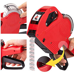 Avis Avizar Machines à Étiqueter Manuelle avec Couvercle de Protection Rouge