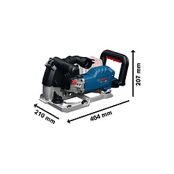 Avis Bosch Professional GNF 18V-40 - Fraiseuse rainureuse béton 18 V