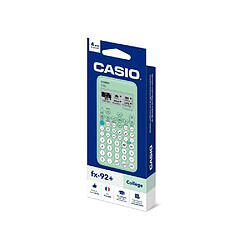 Acheter Casio FX-92+ - Calculatrice scientifique 5 lignes - Vert