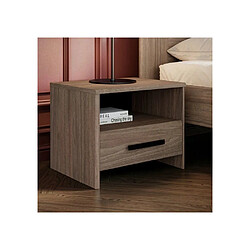 Acheter PARISOT AZUKA - Chambre adulte 140x190 - Lit, 2 chevets, commode et armoire