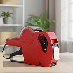 Avizar Machines à Étiqueter Manuelle avec Couvercle de Protection Rouge pas cher