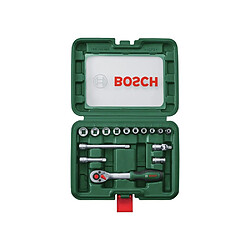 Avis Bosch Coffret cliquet 1/4 15 pièces - 93 Nm - 7 dents - 5° - ISO 3315