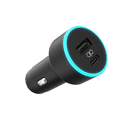 Avis Force Power Chargeur Voiture USB-A / USB-C 65W avec Câble USB-C Charge Rapide Noir