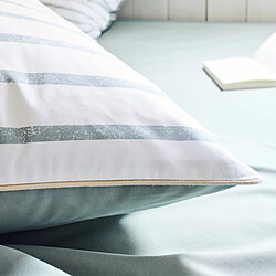 Avis A demain Parure de lit en Percale de coton - 240 x 220 cm - Bleu clair