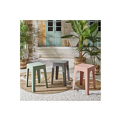 The Home Deco Factory Lot de 6 Tabourets Empilables Spectra 47cm Jaune pas cher